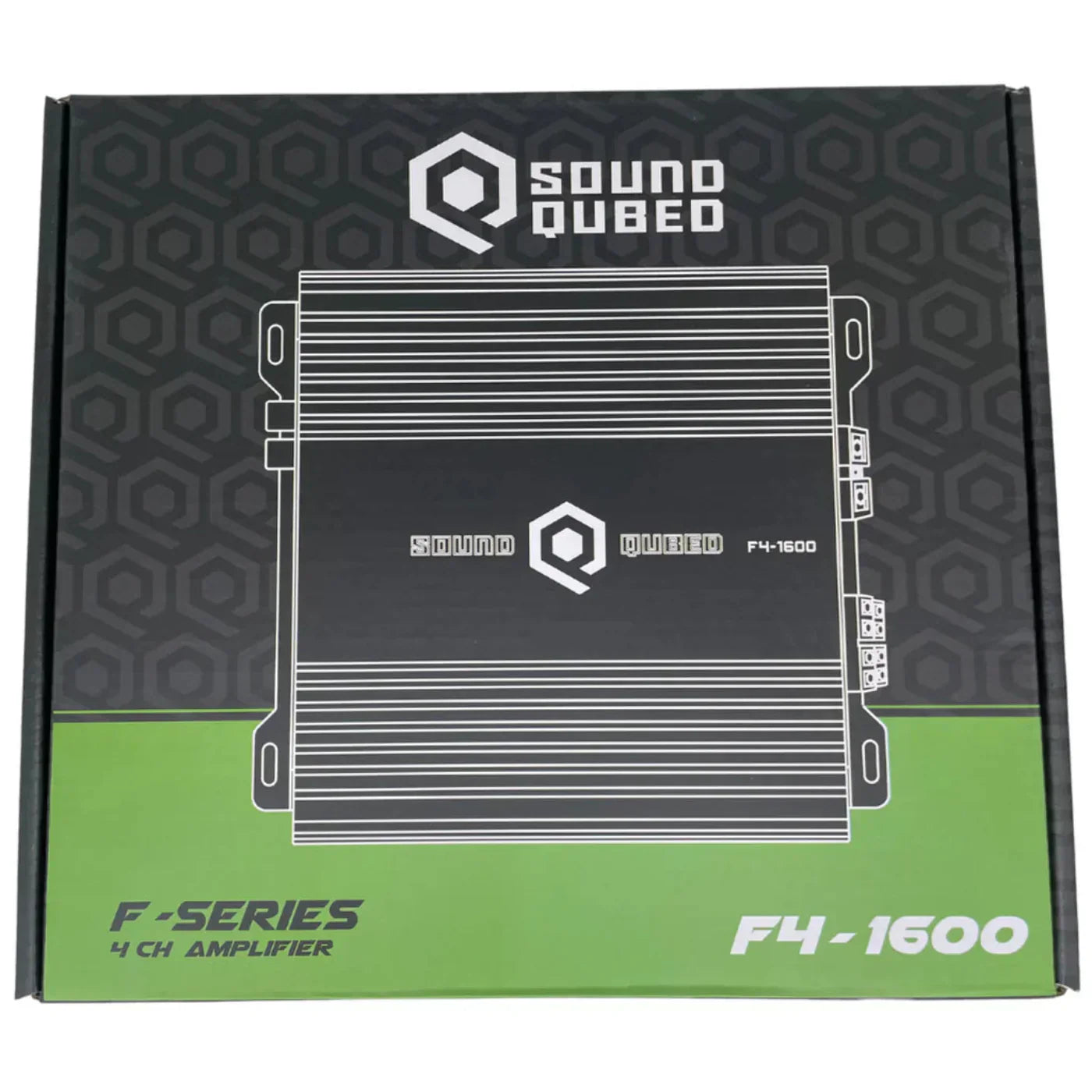 SoundQubed 1600 Watts F4-1600 Full Bridge 4 Channel Amplifier - SQ-F4-1600