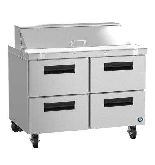 Hoshizaki 48" Wide 4 Drawer Sandwich Prep Table - SR48B-12D4