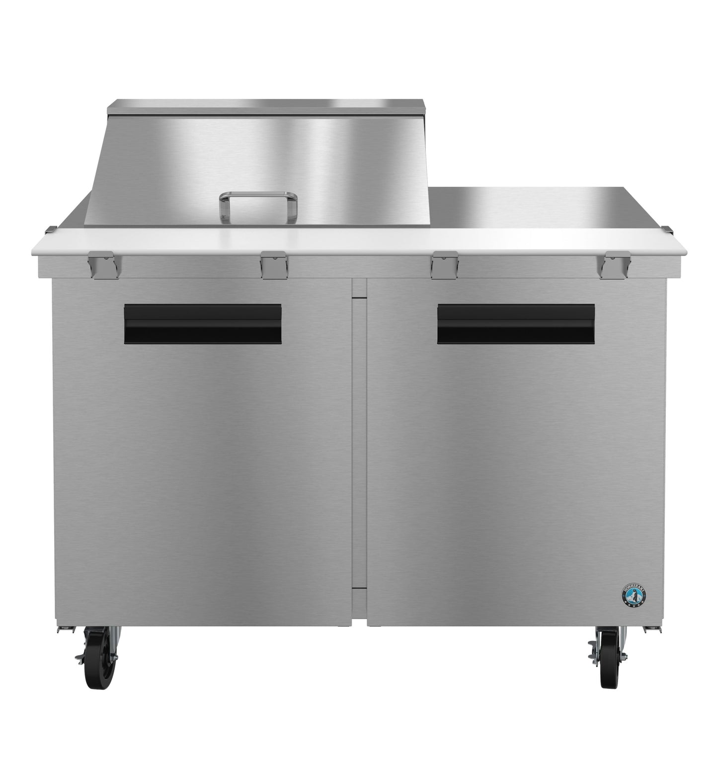 Hoshizaki SR48B-12M | 48" Wide 2 Door Mega Top Sandwich Prep Table - SR48B-12M