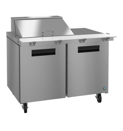Hoshizaki SR48B-12M | 48" Wide 2 Door Mega Top Sandwich Prep Table - SR48B-12M