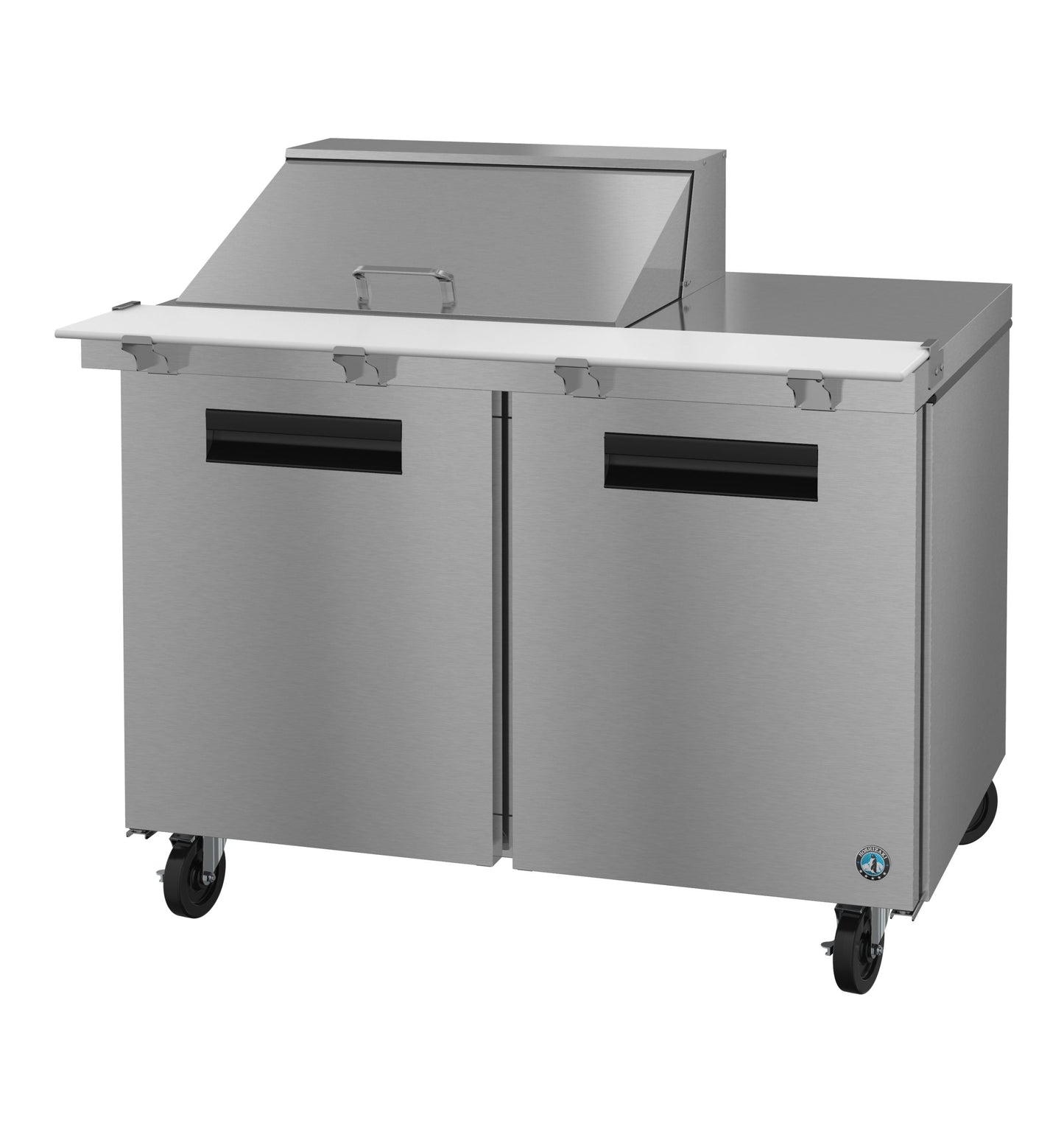 Hoshizaki SR48B-12M | 48" Wide 2 Door Mega Top Sandwich Prep Table - SR48B-12M
