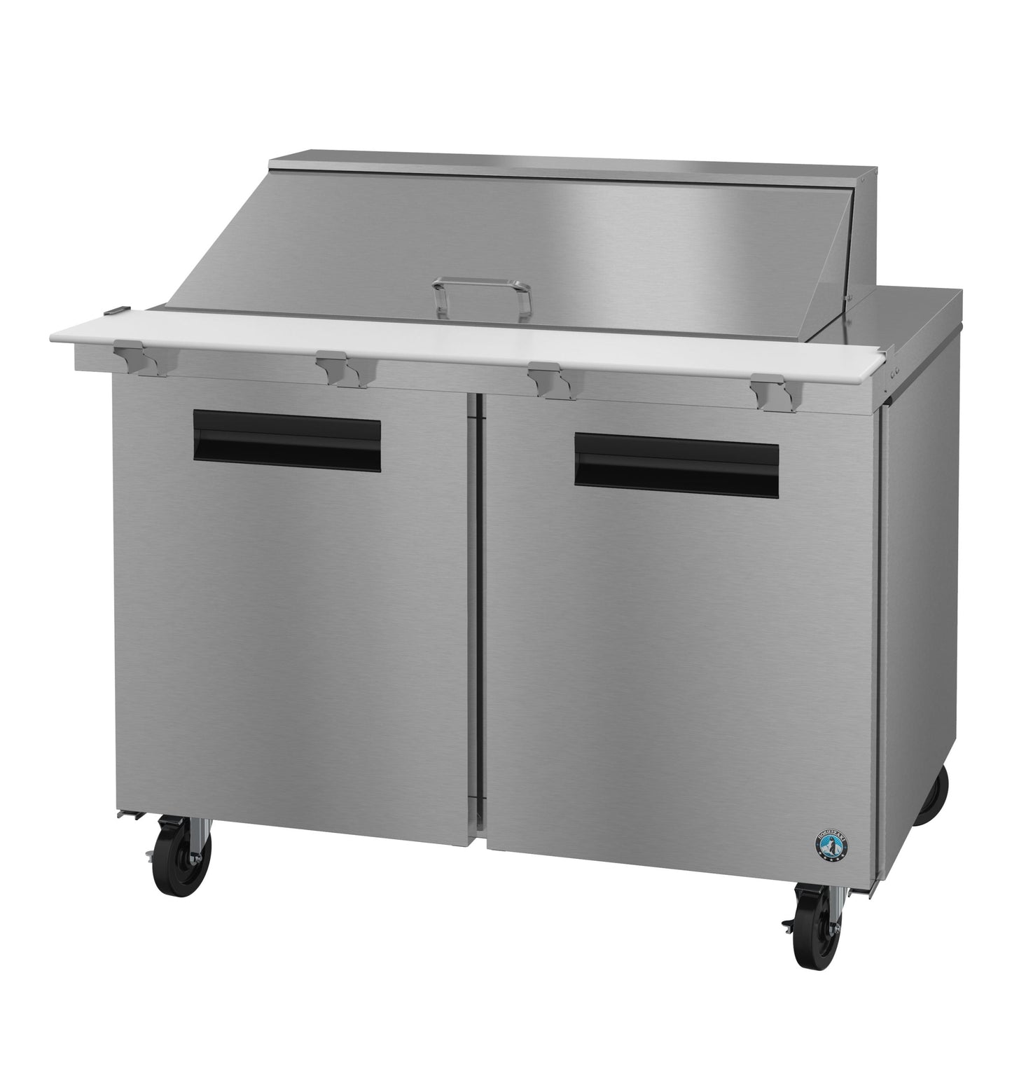 Hoshizaki SR48B-18M | 48" Wide 2 Door Mega Top Sandwich Prep Table - SR48B-18M