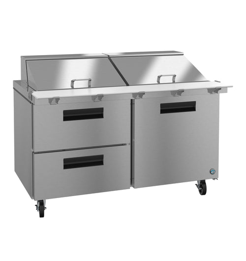 Hoshizaki SR60B-24MD2 | 60" Wide 2 Drawer Mega Top Sandwich Prep Table - SR60B-24MD2