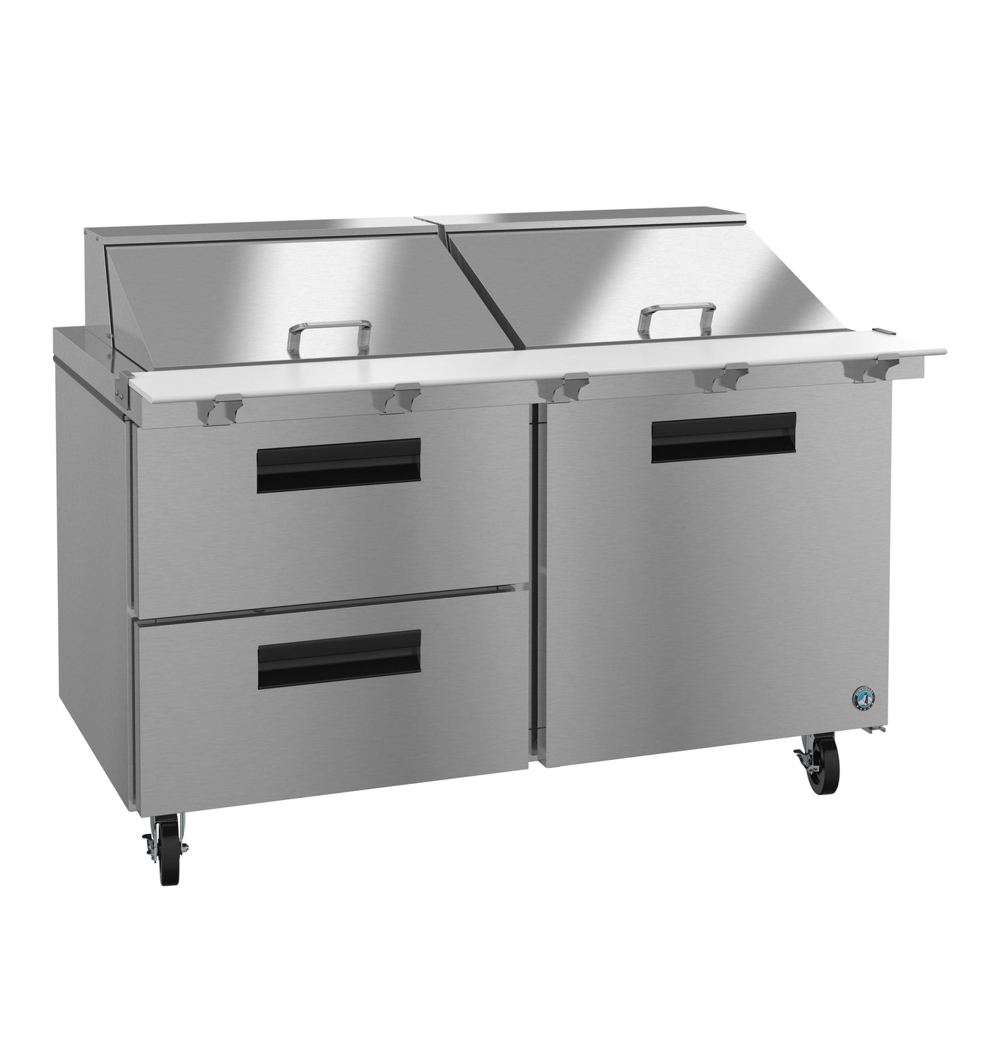 Hoshizaki SR60B-24MD2 | 60" Wide 2 Drawer Mega Top Sandwich Prep Table - SR60B-24MD2