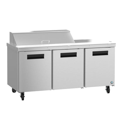 Hoshizaki SR72B-12 | 72" Wide 3 Door Sandwich Prep Table - SR72B-12