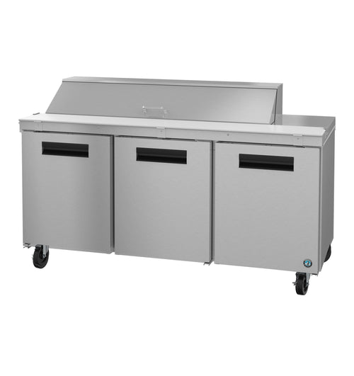 Hoshizaki SR72B-16 | 72" Wide 3 Door Sandwich Prep Table - SR72B-16