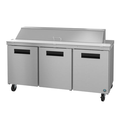 Hoshizaki SR72B-18 | 72" Wide 3 Door Sandwich Prep Table - SR72B-18