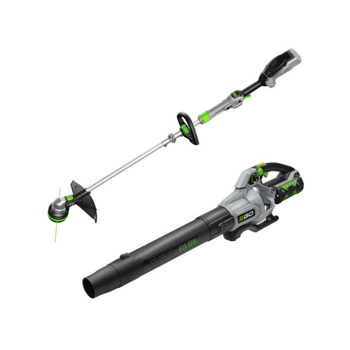 EGO Power+ 15" POWERLOAD String Trimmer with Aluminum Telescopic Shaft & 615 CFM Blower Combo Kit with 2.5Ah Battery and 56V Standard Charger - ST6151LB