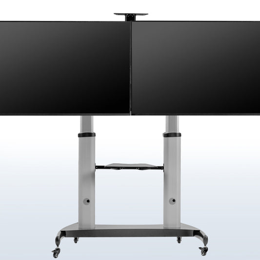 VIVO Aluminum TV Cart - 32” to 70” Screens - STAND-TV12H