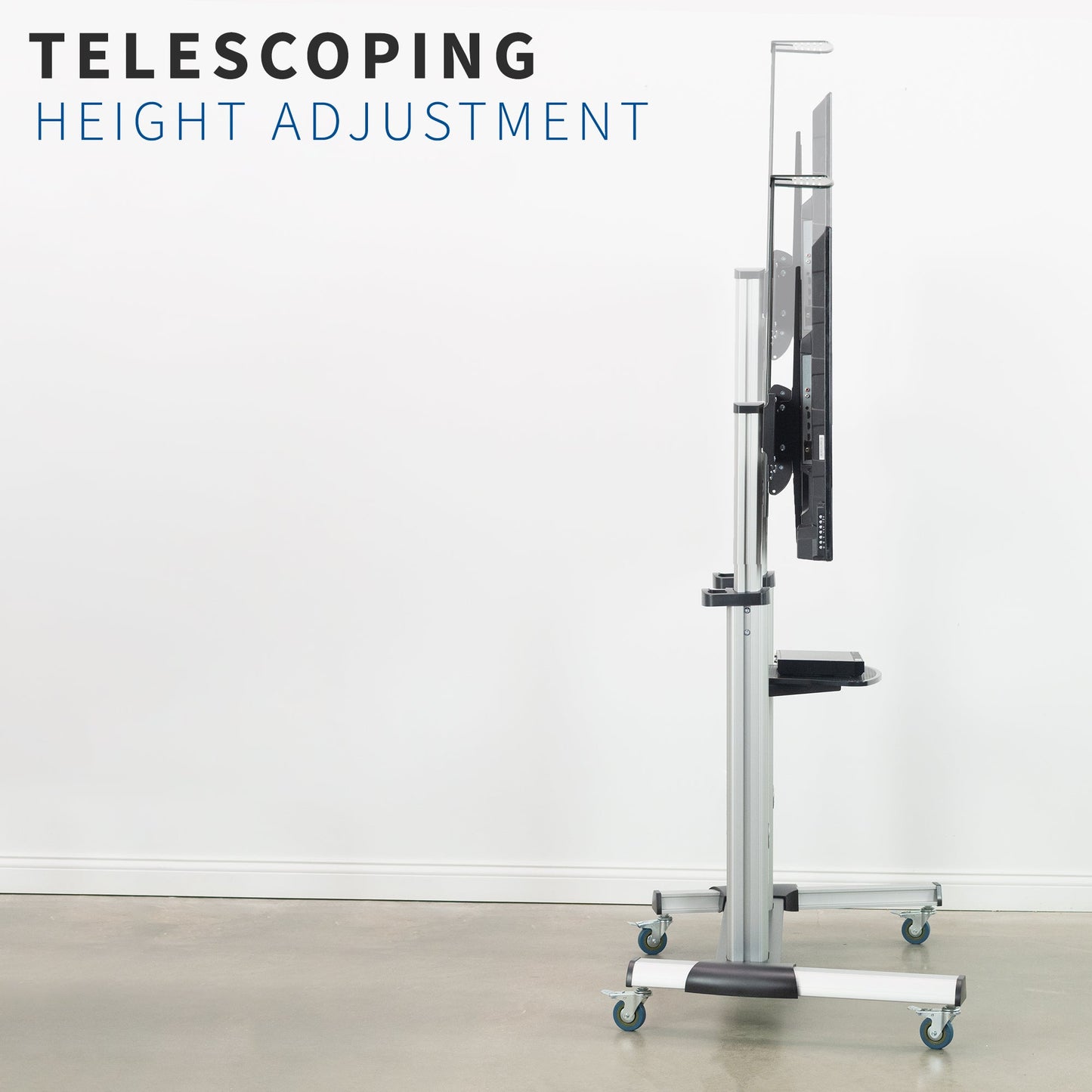 VIVO Mobile TV Cart - 32" to 100" Screens - STAND-TV22S