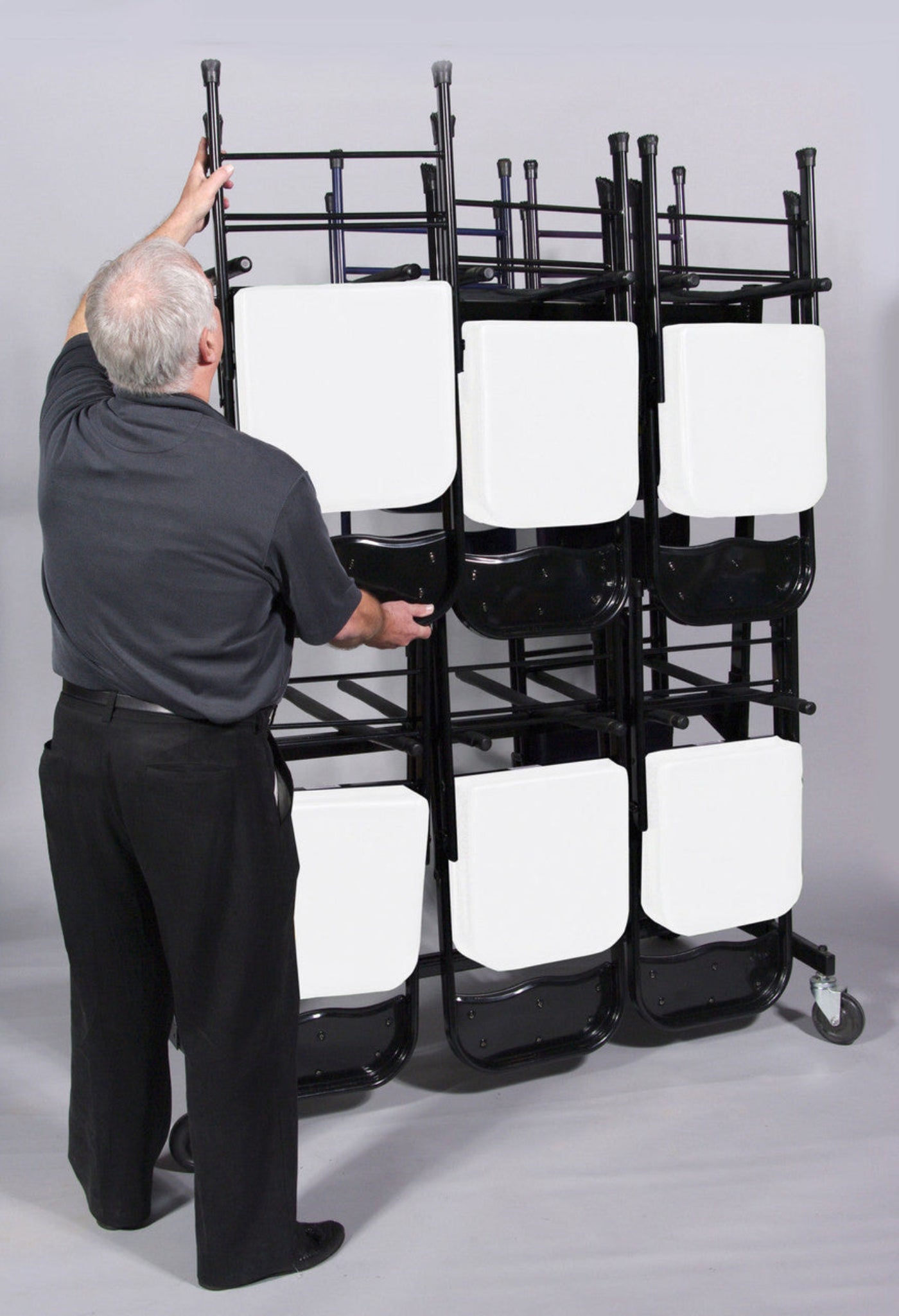Bison Padded Chair Transport Cart - STC036BI