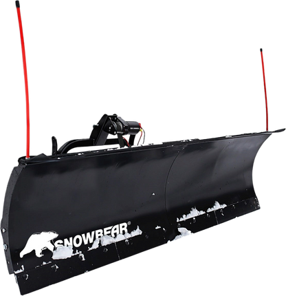 SnowBear STOR8422 Storm II 84" x 22" Snow Plow for Trucks and SUV New - STOR8422