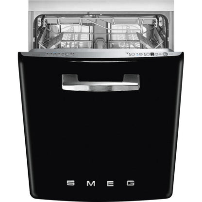 Smeg Dishwashers Retro-style Black - STU2FABBL2