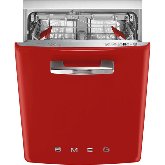 Smeg Dishwashers Retro-style Red - STU2FABRD2