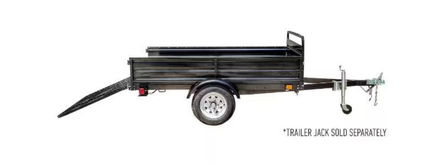 DK2 MMT5X7-DUG 1639 lb. Capacity 4.5 ft. x 7.5 ft. Drive-Up Gate Single Axle Trailer Kit New - MMT5X7-DUG
