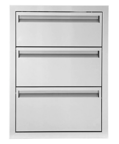 Pacific Coast Manufacturing 350 Series 16" Triple Access Drawer - BBQ-350-DRW3