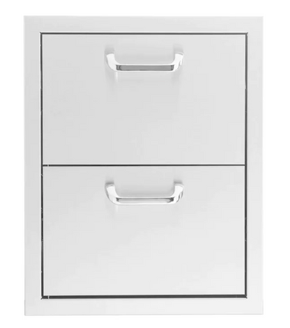 Pacific Coast Manufacturing 260 Series 16" Double Access Drawer - BBQ-260-DRW2