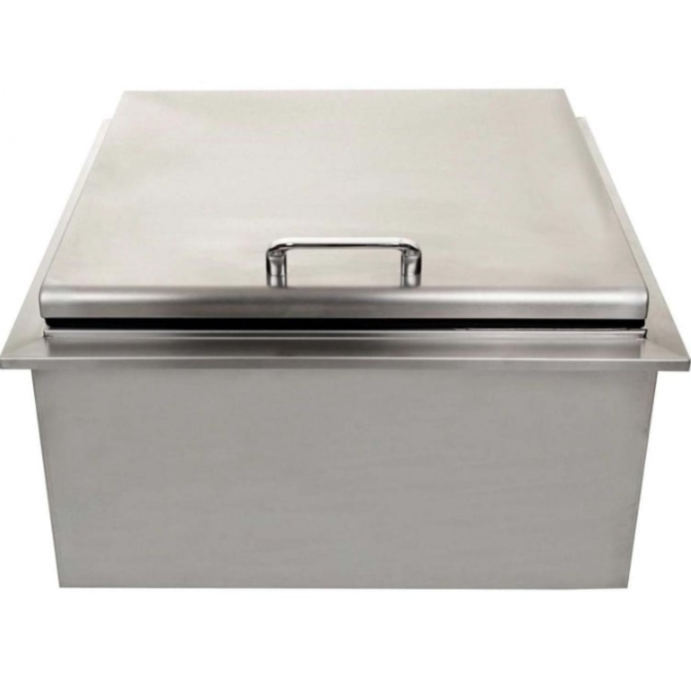Pacific Coast Manufacturing 260 Series 18" Drop-In Ice Bin Cooler w/ Condiment Tray - BBQ-260-18DI