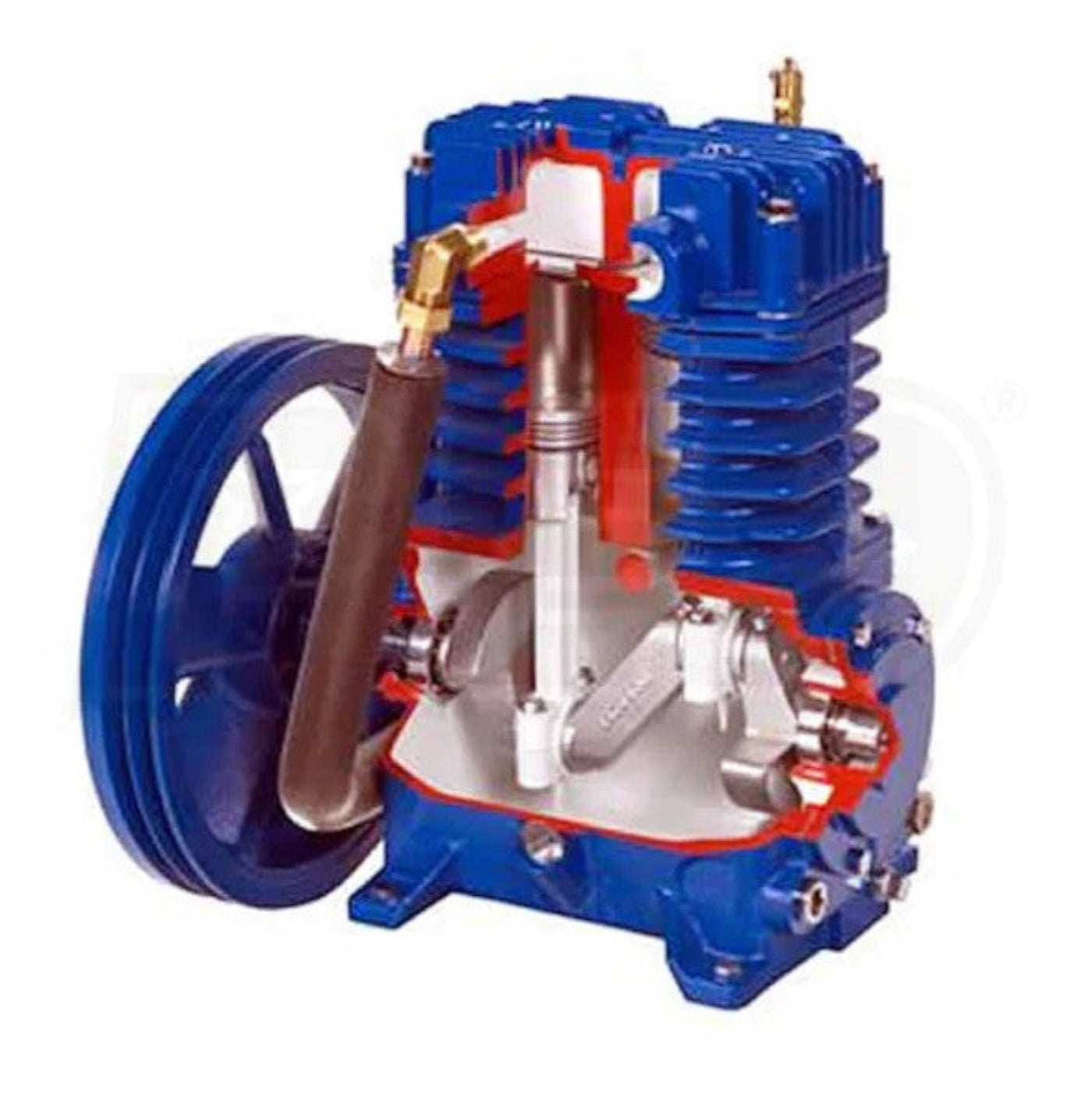 Quincy QT Pro Air Compressor 7.5 HP 80 Gallon Two Stage 1-Phase 230V New - 2020040716