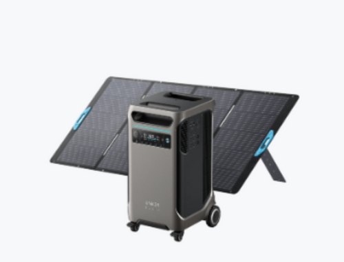 Aurora Generators Anker SOLIX F3800 Plus Solar Generator + 400W Solar Panel - B17901127