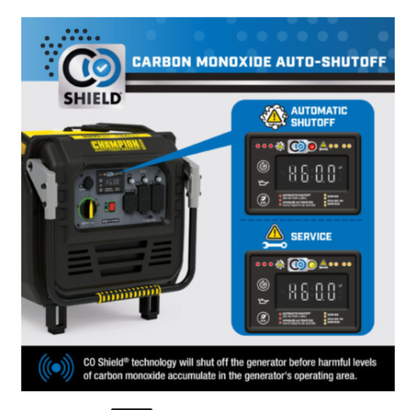 Aurora Generators 8500W Electric Start Inverter with CO Shield - PowerGen USA - 201509