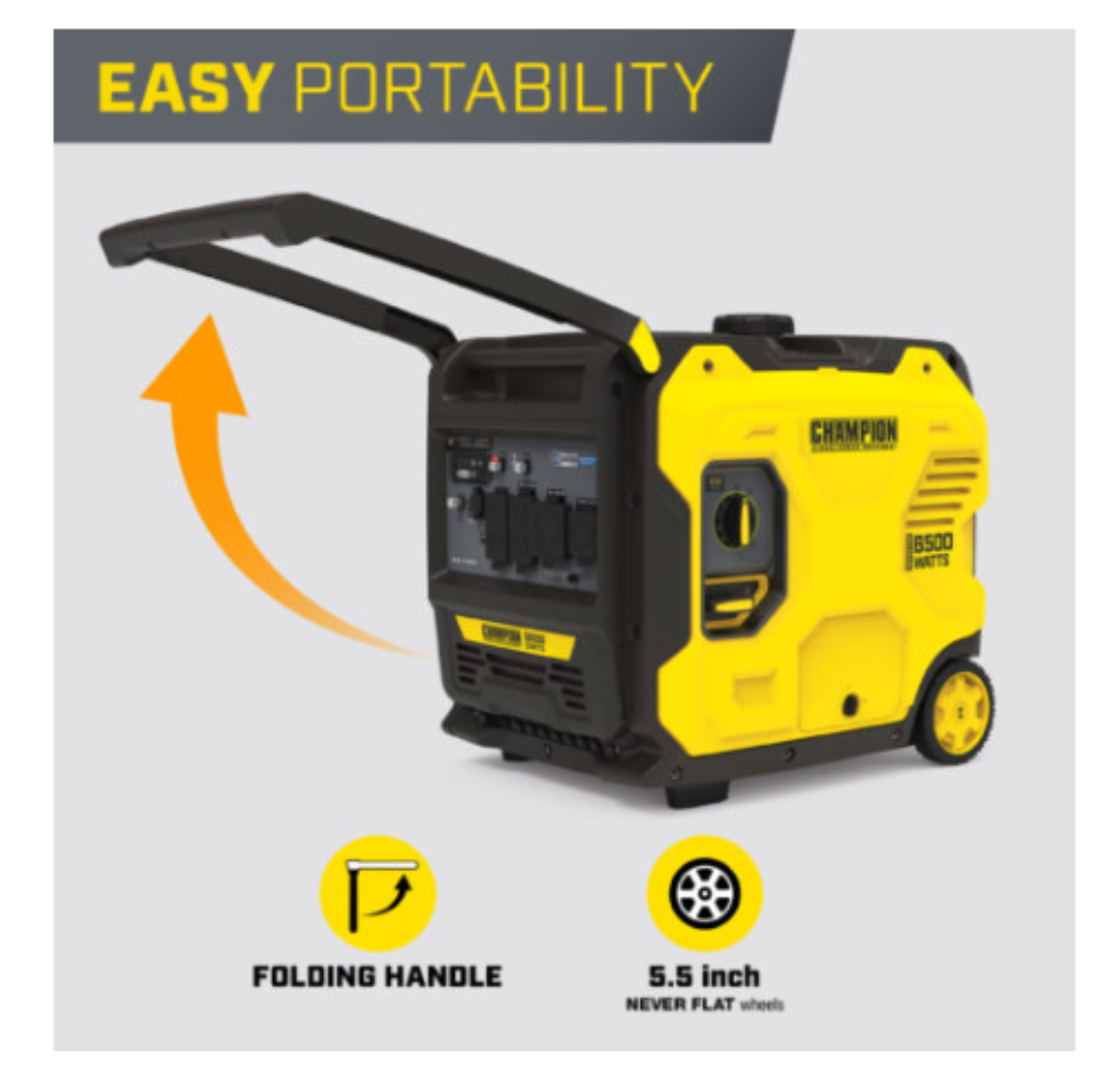 Aurora Generators  Champion 6500 Watt Inverter (replaces 201238 - 7/30/25) - PowerGen USA - 201513