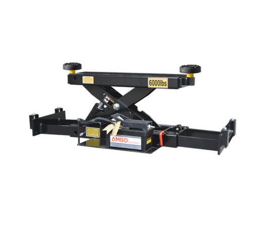 Amgo RJ-6A, 6000lb Rolling Jack - Pneumatic Pump - RJ-6A