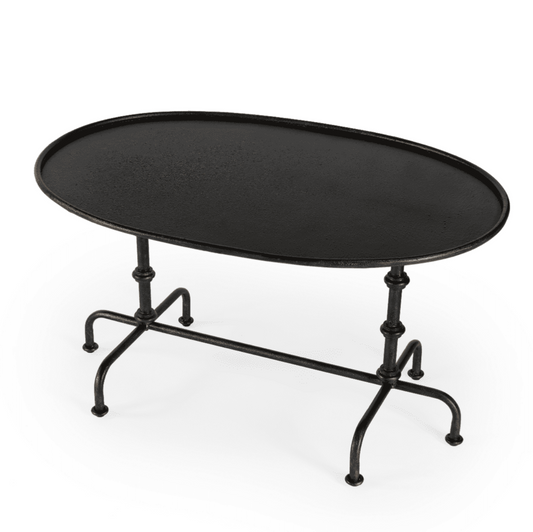 Butler Specialty Company Kira Metal Coffee Table, Silver  - 1224025