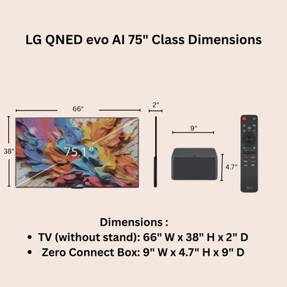 Sealoc Outdoor Smart TV- LG QNED92 EVO AI 4K