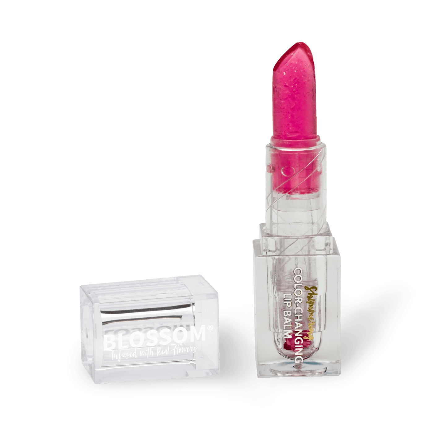Blossom Shimmering Color-Changing Lip Balm - BL-TSCCCLB-SNSET