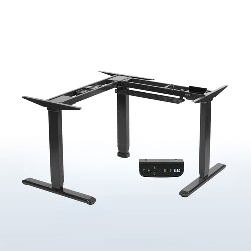 VIVO Electric Multi Motor Corner  Frame with Touch Screen Memory Controller - DESK-V133E