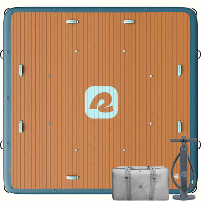 Retrospec Siesta Dock XL Inflatable Platform 10' - 6304