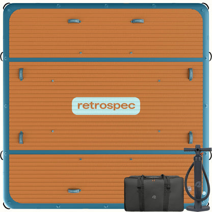 Retrospec Siesta Dock XL Inflatable Platform 10' - 6304