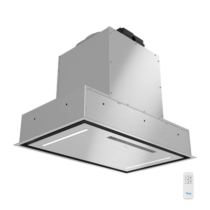AWOCO  RH-BQ08-CR Ceiling Mount Range Hood - Insert & Island - 1000 CFM - AWC-RH-BQ08-CR30