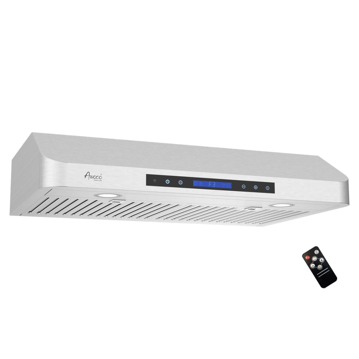 AWOCO  RH-SP08-T Quiet Split Range Hood - 8 inch Round Top Vent - 1000CFM - RH-SP08-T30
