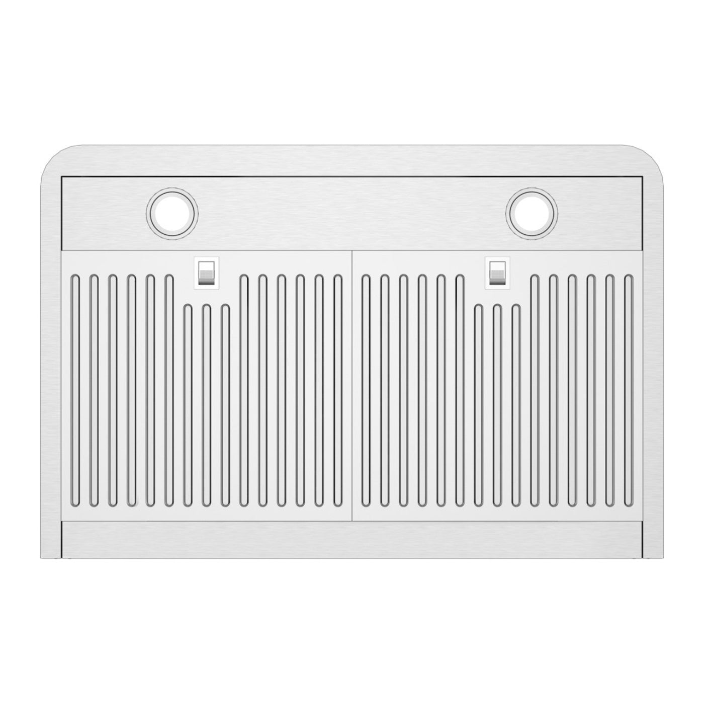 AWOCO  RH-SP08-T Quiet Split Range Hood - 8 inch Round Top Vent - 1000CFM - RH-SP08-T30