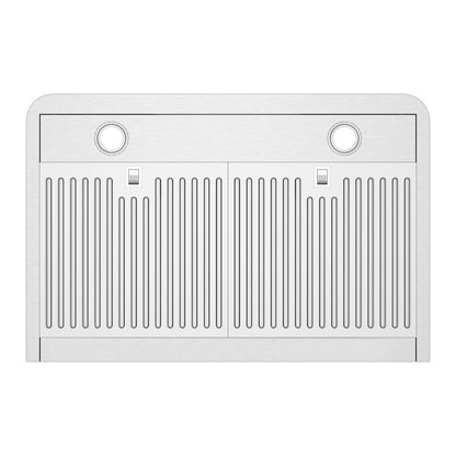 AWOCO  RH-SP08-T Quiet Split Range Hood - 8 inch Round Top Vent - 1000CFM - RH-SP08-T30