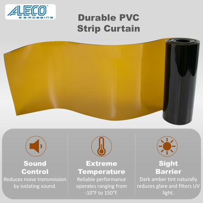 Welding Strip Roll 8in x 300ft - 0.08in Dark Amber - Aleco