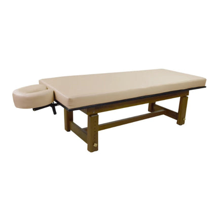 Touch America Solterra Teak Indoor / Outdoor Massage Table  - 11710-07