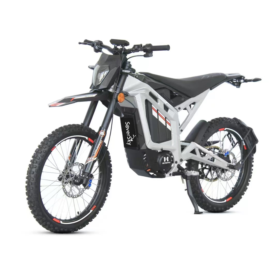 SoverSky AK100 Dirt MotorBike 3KW motor with Lithium 72V/30Ah battery