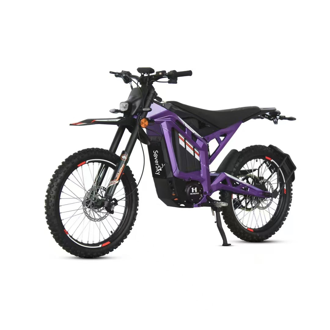 SoverSky AK100 Dirt MotorBike 3KW motor with Lithium 72V/30Ah battery