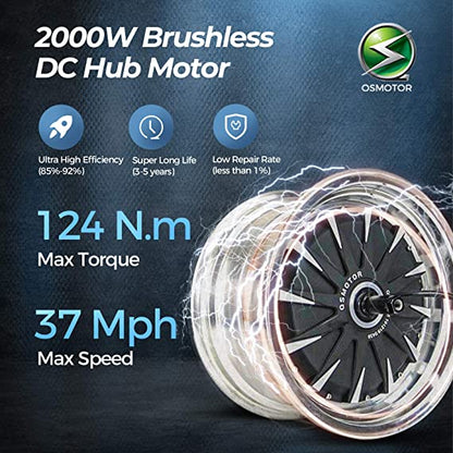 Brushless Hub Motor - Spare Parts for SoverSky Fat Tire Chopper Scooter