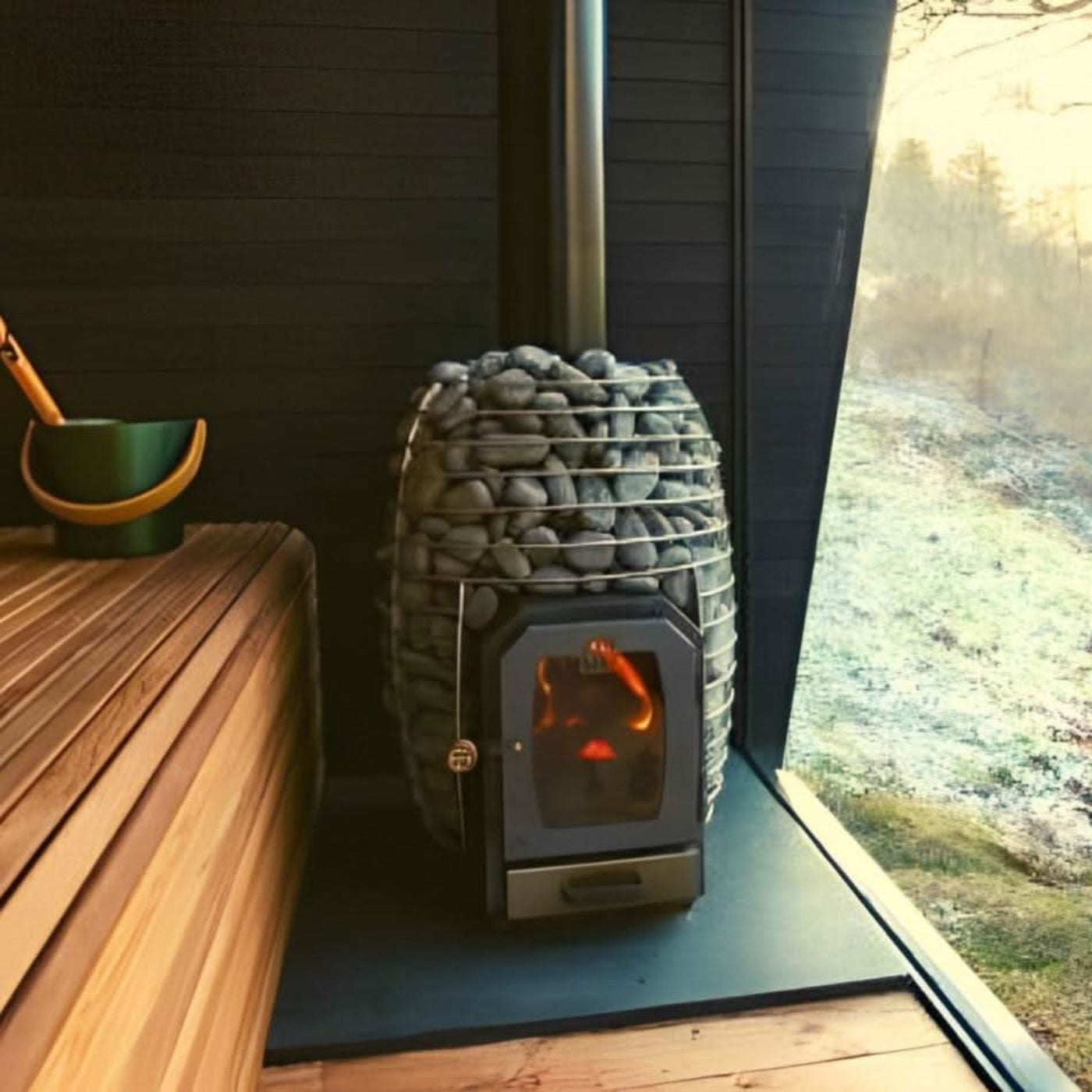 Harvia HUUM Hive Wood 17kW Wood-Burning Sauna - H1009012