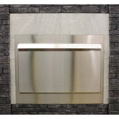 Empire  Stainless Steel Weather Door for 36" Carol Rose Collection - WD36SS