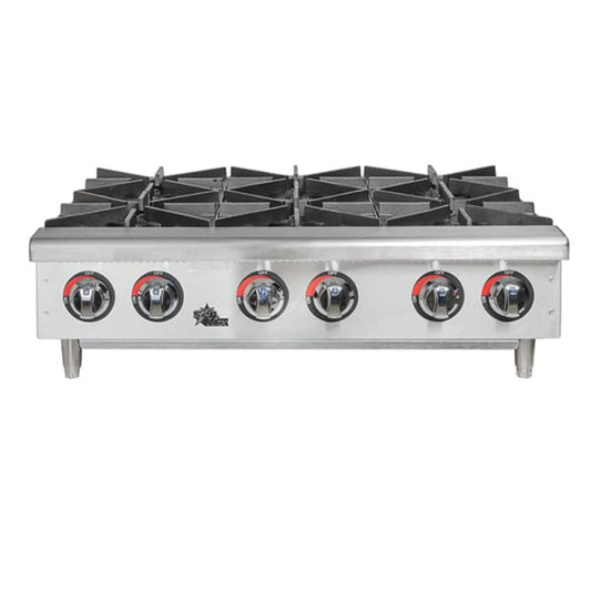 Star 8I-606HF Star-Max 150,000 BTU Natural Gas Hot Plates - 8I-606HF