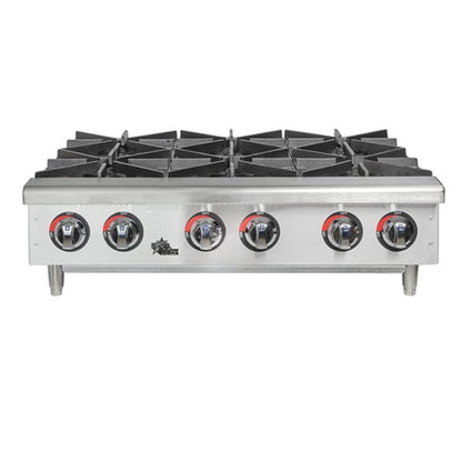 Star 8I-606HF Star-Max 150,000 BTU Natural Gas Hot Plates - 8I-606HF