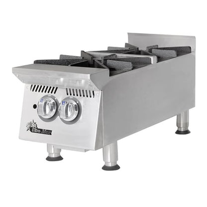 Star 8I-802HA 60,000 BTU Ultra-Max Gas Hot Plate - 8I-802HA