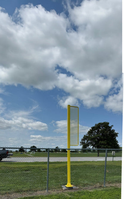 Bison Steel 16' Foul Pole - Pair - BBSB16FPXXS