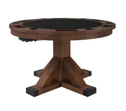 Sterling 3 in 1 Game Table With Bumper Pool - Rustic Series