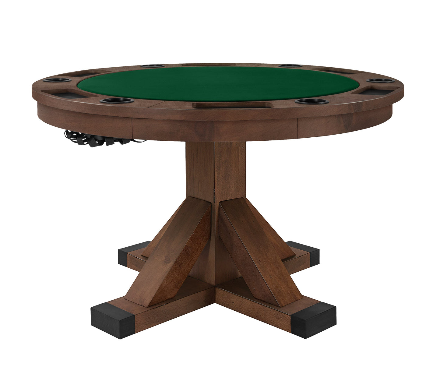 Sterling 3 in 1 Game Table With Bumper Pool - Rustic Series